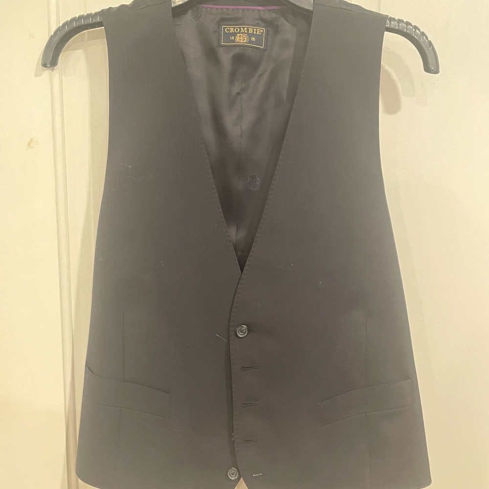 Classic Black Men's Vest
